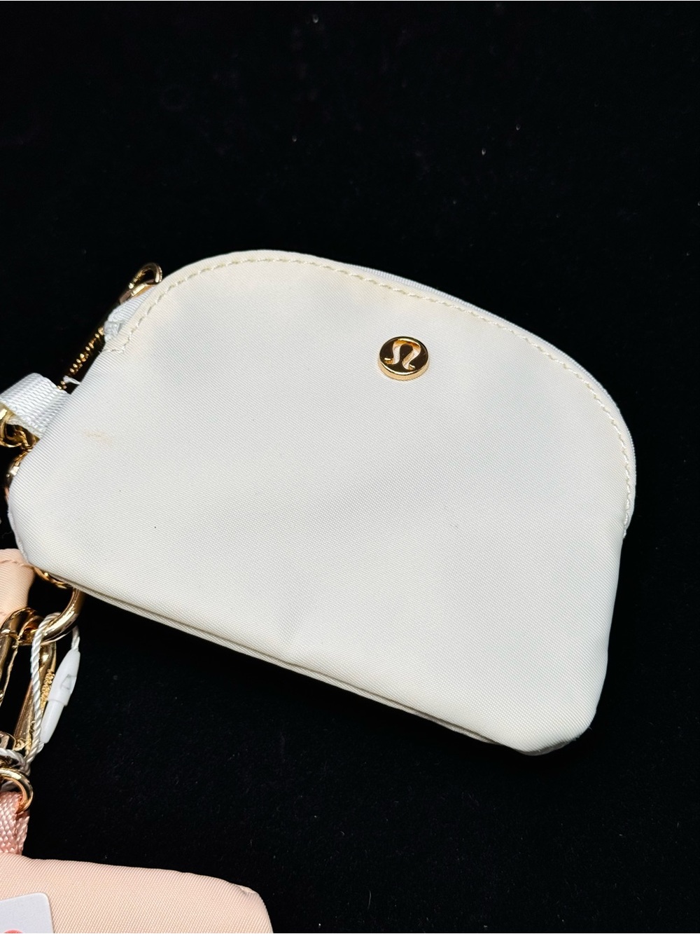 Lululemon Dual Pouch Wristlet Set - White & Light Pink - Picture 4 of 10